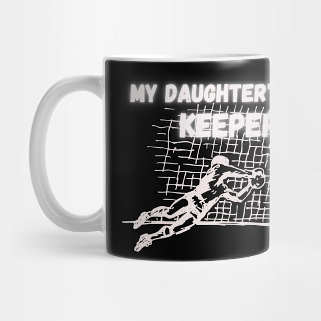 daughters a keeper by Sport-tees by Marino's